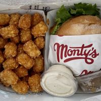   at Monty's Good Burger - Echo Park in Los Angeles