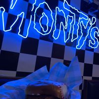 The Charlie's Chicken Sandwich is the Best  at Monty's Good Burger - Echo Park in Los Angeles