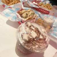 It was great!  at Monty's Good Burger - Echo Park in Los Angeles