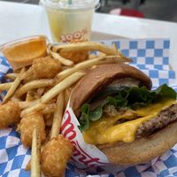   at Monty's Good Burger - Echo Park in Los Angeles