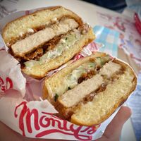 Charlie's Chicken Sandwich
W/ DIPPING SAUCE !   at Monty's Good Burger - Echo Park in Los Angeles