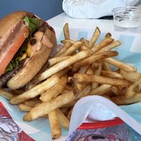   at Monty's Good Burger - Echo Park in Los Angeles