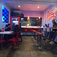 Interior  at Monty's Good Burger - Echo Park in Los Angeles