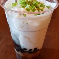 Dessert made vegan with coconut milk! at Kulinarya in Coquitlam