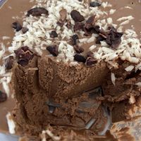 Cacao ganache pie at The Sprout Kitchen in St Augustine
