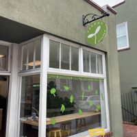 Seating  at The Sprout Kitchen in St Augustine