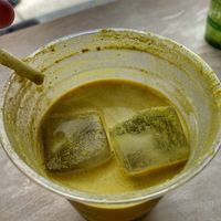 Golden milk   at The Sprout Kitchen in St Augustine