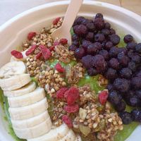 Green Glow Bowl at The Sprout Kitchen in St Augustine