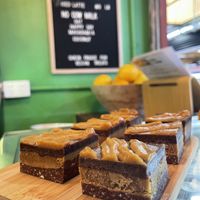 Mars bar slice   at Super Raw in Preston
