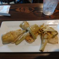 Artichokes at Angry Garlic in Baldwinsville