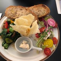 Chinese broccoli brunch set at Taiga 針葉林 - Zhēn Yè Lín in Taipei