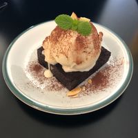 Brownie a la mode at Taiga 針葉林 - Zhēn Yè Lín in Taipei