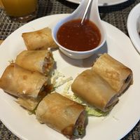 Spring rolls  at China Red in Haabneeme