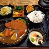 Chicken katsu curry at Zen House Japanese Vegetarian in Selangor