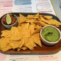 Chips n dips  at La Burrita in Munich