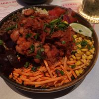 Golden State Bowl mit extra Jackfruit at La Burrita in Munich