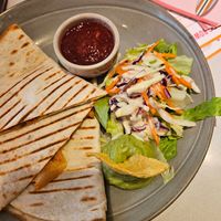 kimchi quesadilla at La Burrita in Munich