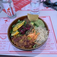 Golden State bowl at La Burrita in Munich