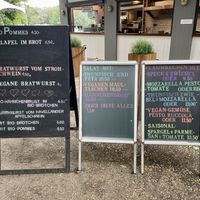 Das Menü von heute.  at Insel Berlin - Food Stall in Berlin
