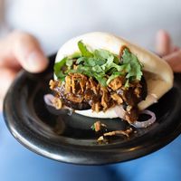 Shiitake mushroom bao!  at Daddy Bao in South West London