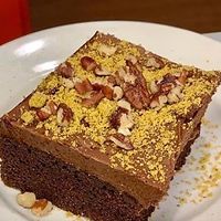 Vegan Texas Sheet Cake at Amaya's Fresh Mexican Grill in Monroe
