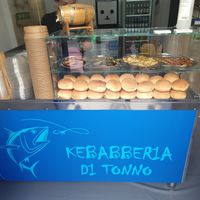 Counter at Kebabberia di Tonno in Favignana