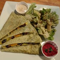 quesadilla at ION - It's Only Natural Restaurant in Middletown
