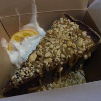 Chocolate peanut butter cheesecake  at ION - It's Only Natural Restaurant in Middletown