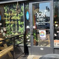 Front door at ION - It's Only Natural Restaurant in Middletown