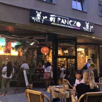 Outside sitting  at Panczo in Wroclaw