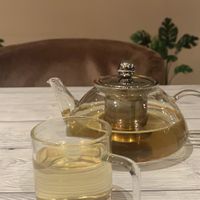 Green Tea at Puti Vegan Cafe in Glasgow