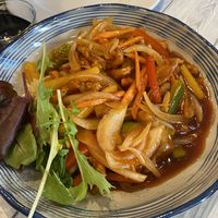 Crispy chicken  at Puti Vegan Cafe in Glasgow