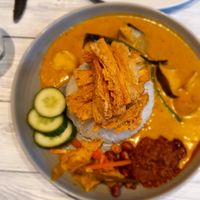 Nasi Lemak at Puti Vegan Cafe in Glasgow