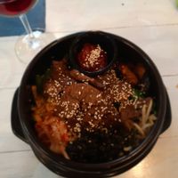 Bibimbap  at Puti Vegan Cafe in Glasgow