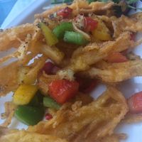 Salt and Pepper Inoki at Puti Vegan Cafe in Glasgow