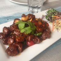 Crispy Soya Protein at Puti Vegan Cafe in Glasgow