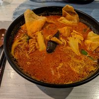 Laksa at Puti Vegan Cafe in Glasgow
