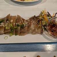 Sweet potato pancakes at Puti Vegan Cafe in Glasgow