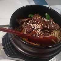 'Beef' bibimbap at Puti Vegan Cafe in Glasgow