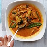 A recommendation from staff (very hot) at Puti Vegan Cafe in Glasgow