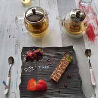 Cheesecake 😍😍😋 at Puti Vegan Cafe in Glasgow