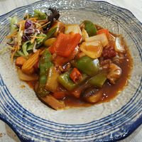 Kong Po Mushroom at Puti Vegan Cafe in Glasgow