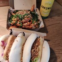 Bao Box (Tofu and Kimchi Fries) at BAO BAR 1070 in Vienna