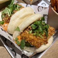 Classic tofu bun  at BAO BAR 1070 in Vienna