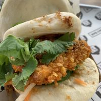 Crispy tofu bao  at BAO BAR 1070 in Vienna