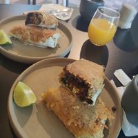 Burritos para el desayuno at VegCo Restaurante Vegano in Queretaro