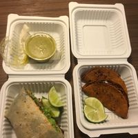 Excellent quesadillas and Crunchy Wrap. at VegCo Restaurante Vegano in Queretaro