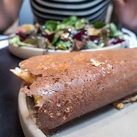 Costra de queso. at VegCo Restaurante Vegano in Queretaro