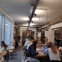 From inside at Alley Cat in Maastricht