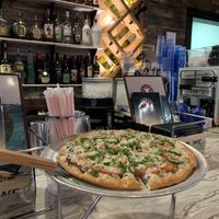 Andrew’s Vegan Baja, it was good!  at Extreme Pizza in Myrtle Beach